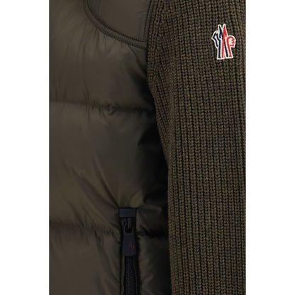 Moncler Grenoble Brown Wool Oves Aries Sweatshirt