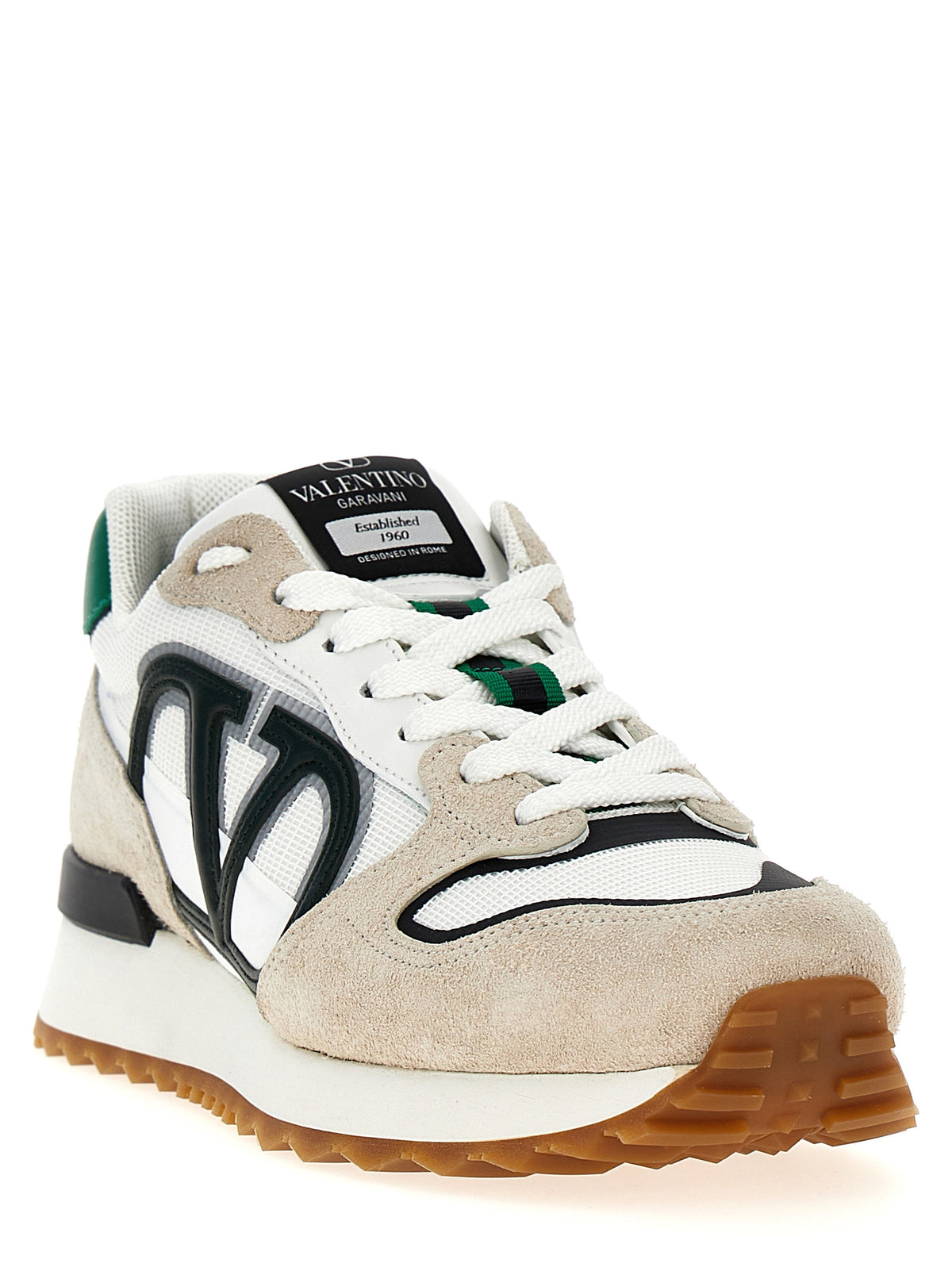 Baskets Valentino Garavani en veau multicolore