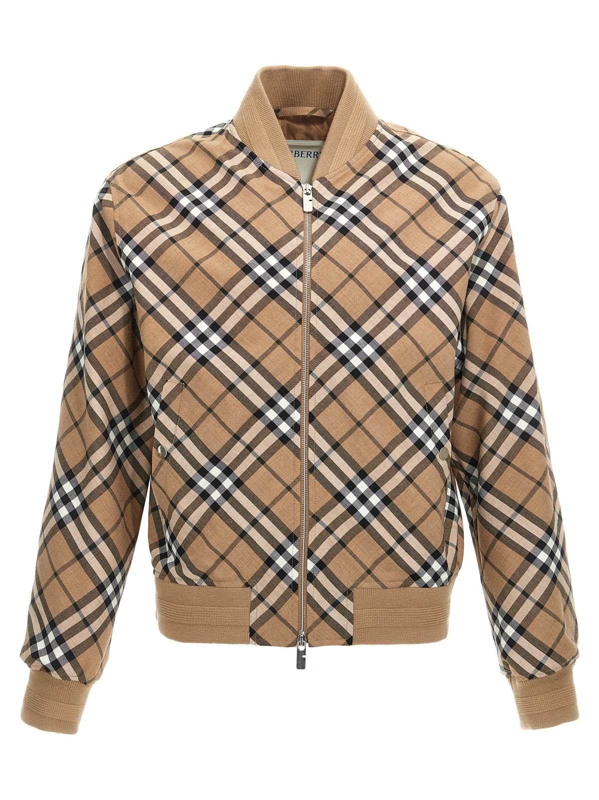 Bomber Burberry en polyester multicolore