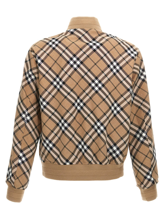 Burberry Multicolor Polyester Bomber