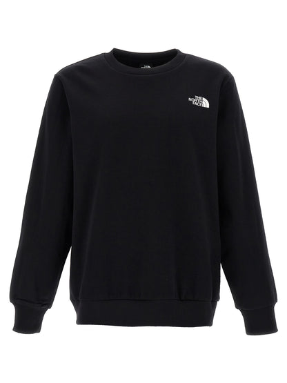 Sweat-shirt noir en coton The North Face