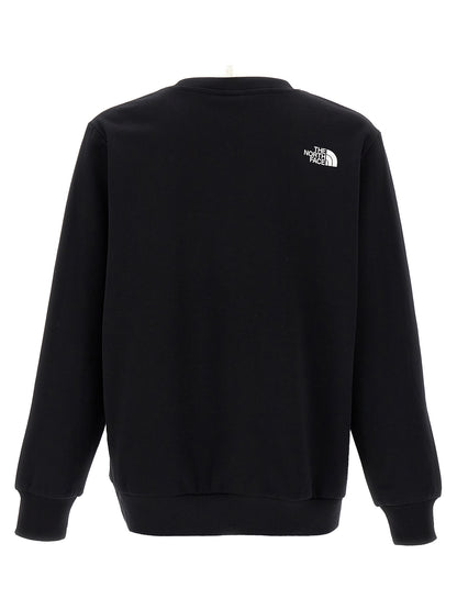 Sweat-shirt noir en coton The North Face