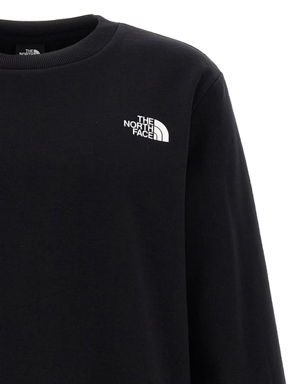 Sweat-shirt noir en coton The North Face