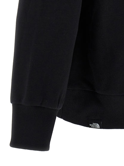 Sweat-shirt noir en coton The North Face