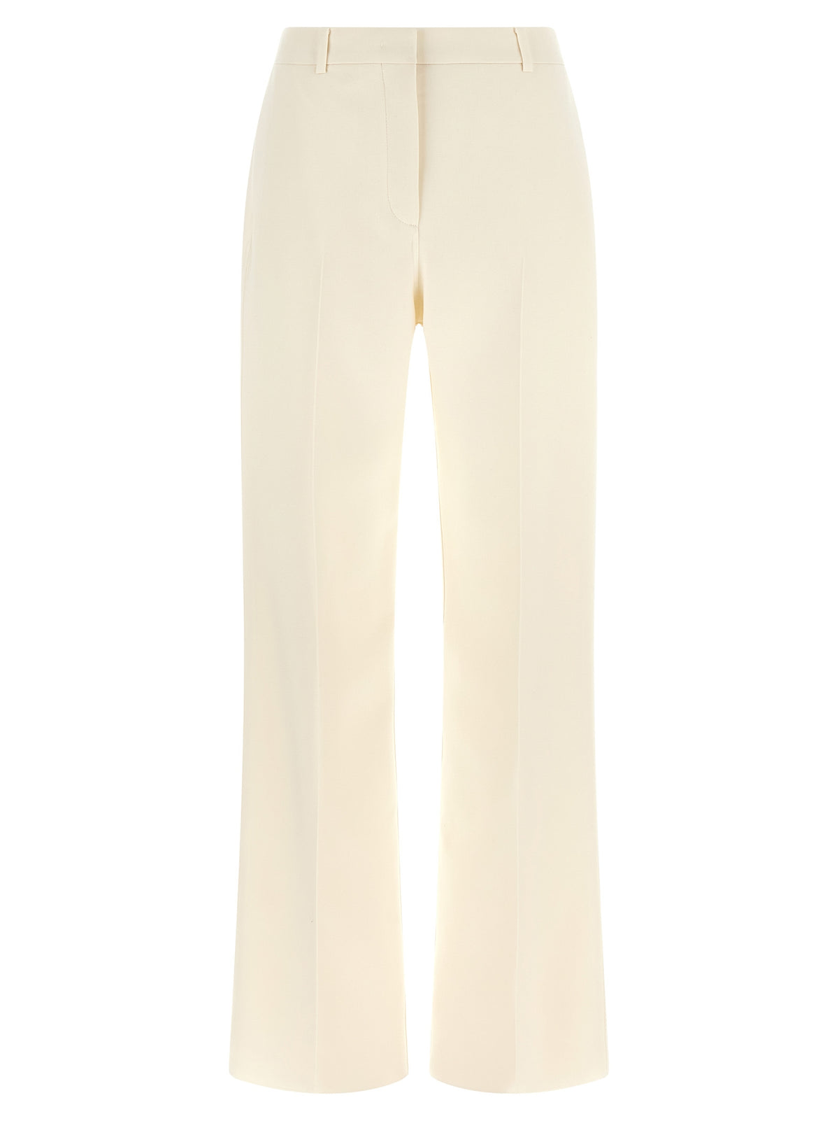 Pantalon de costume Fendi en laine vierge blanche