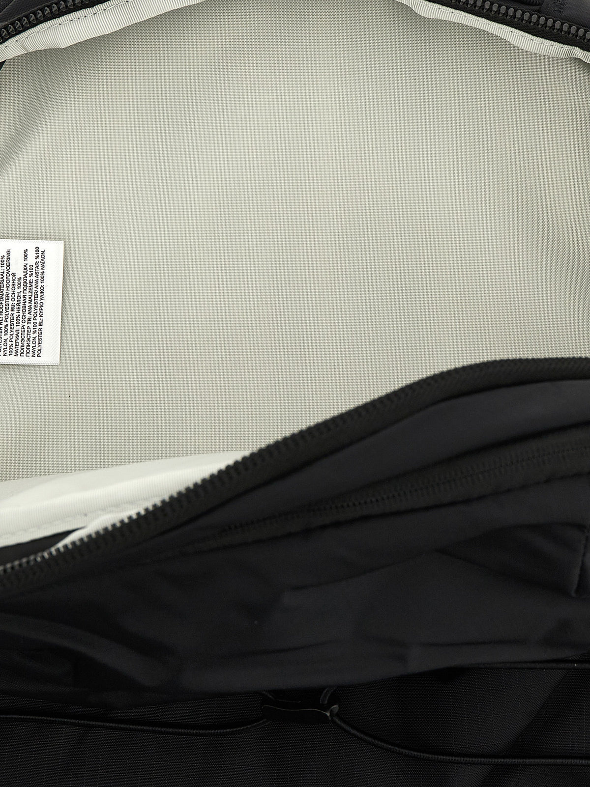 Sac à dos en nylon noir The North Face