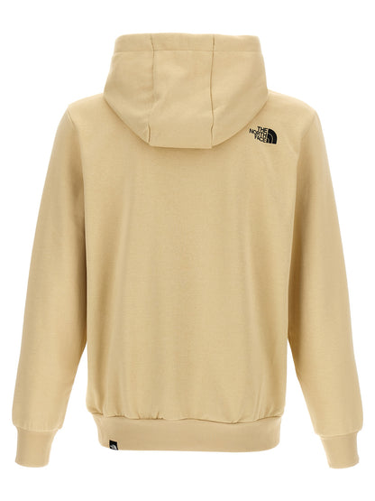 Sweat-shirt The North Face en coton beige