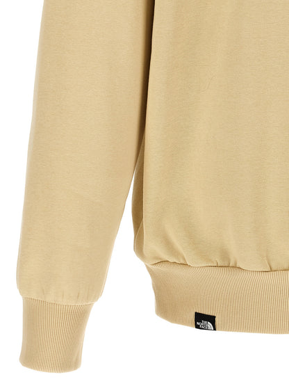 Sweat-shirt The North Face en coton beige