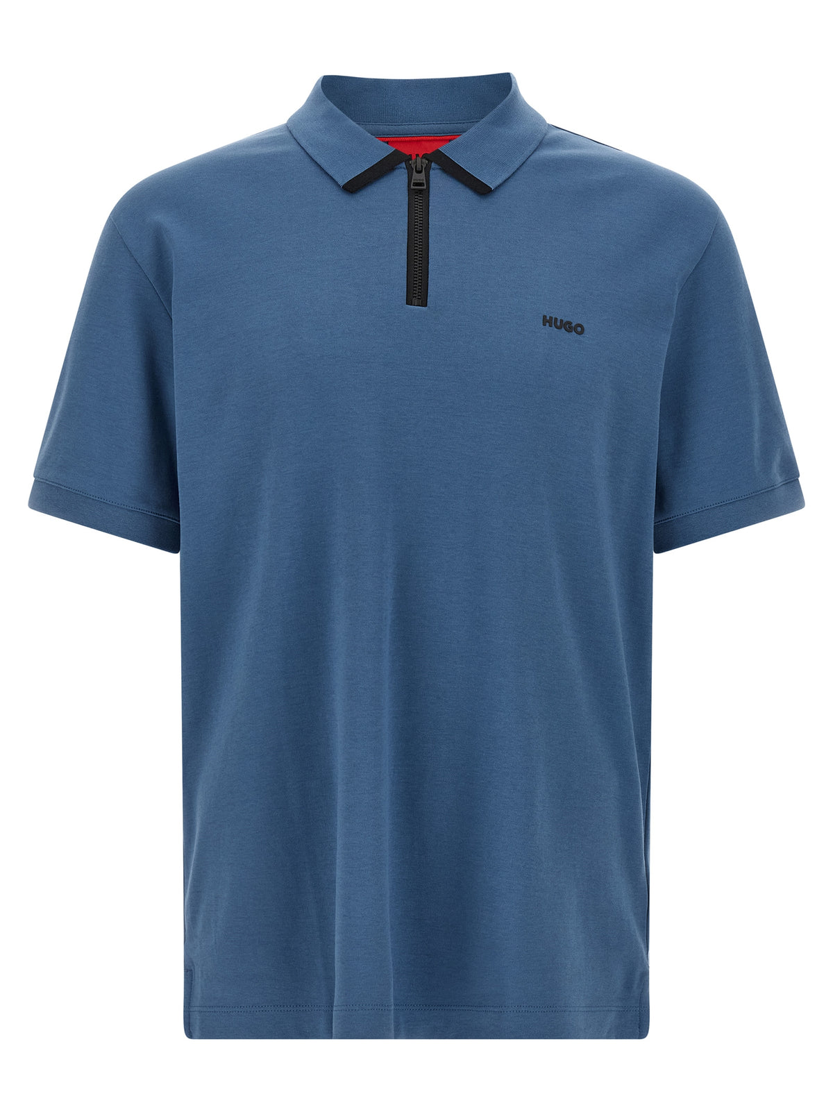 Polo Hugo Boss en coton bleu