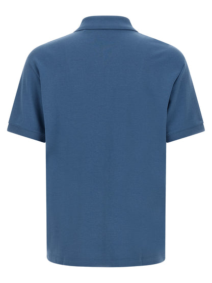 Polo Hugo Boss en coton bleu