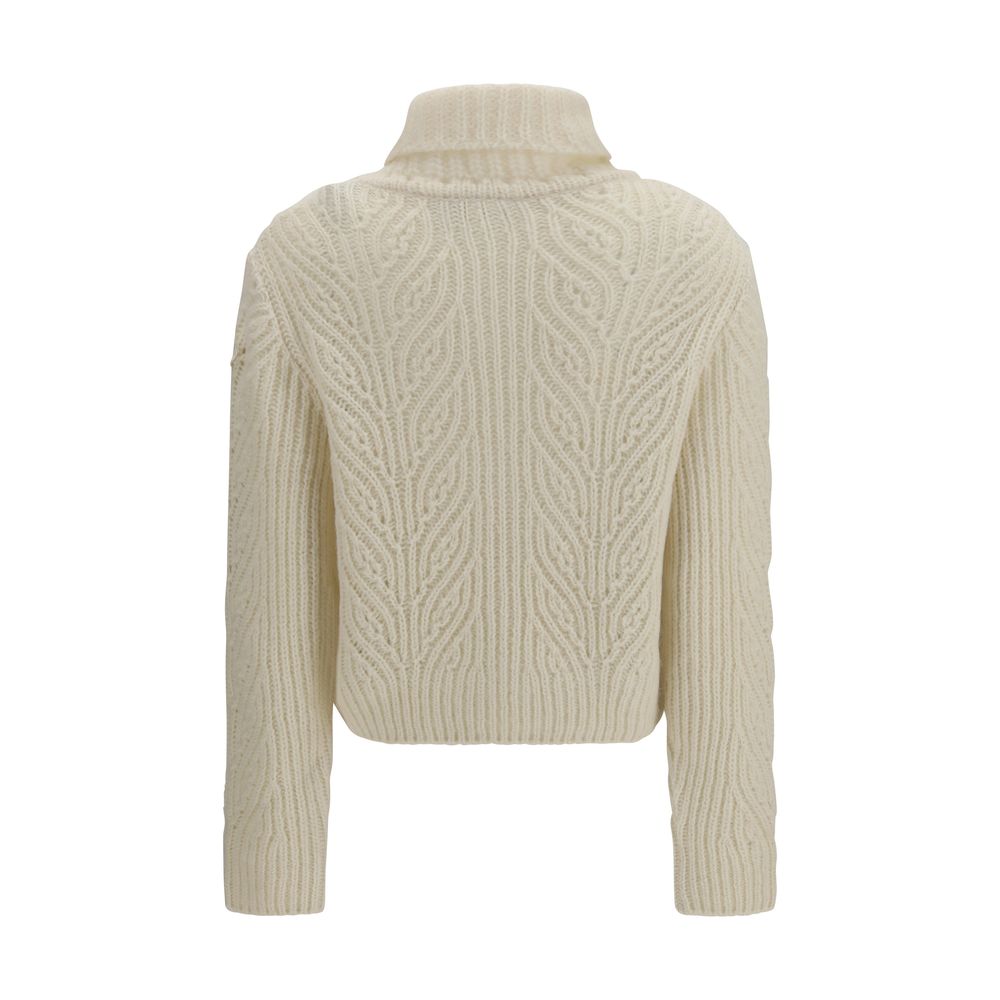 Col roulé Moncler Beige en laine modèle Aries