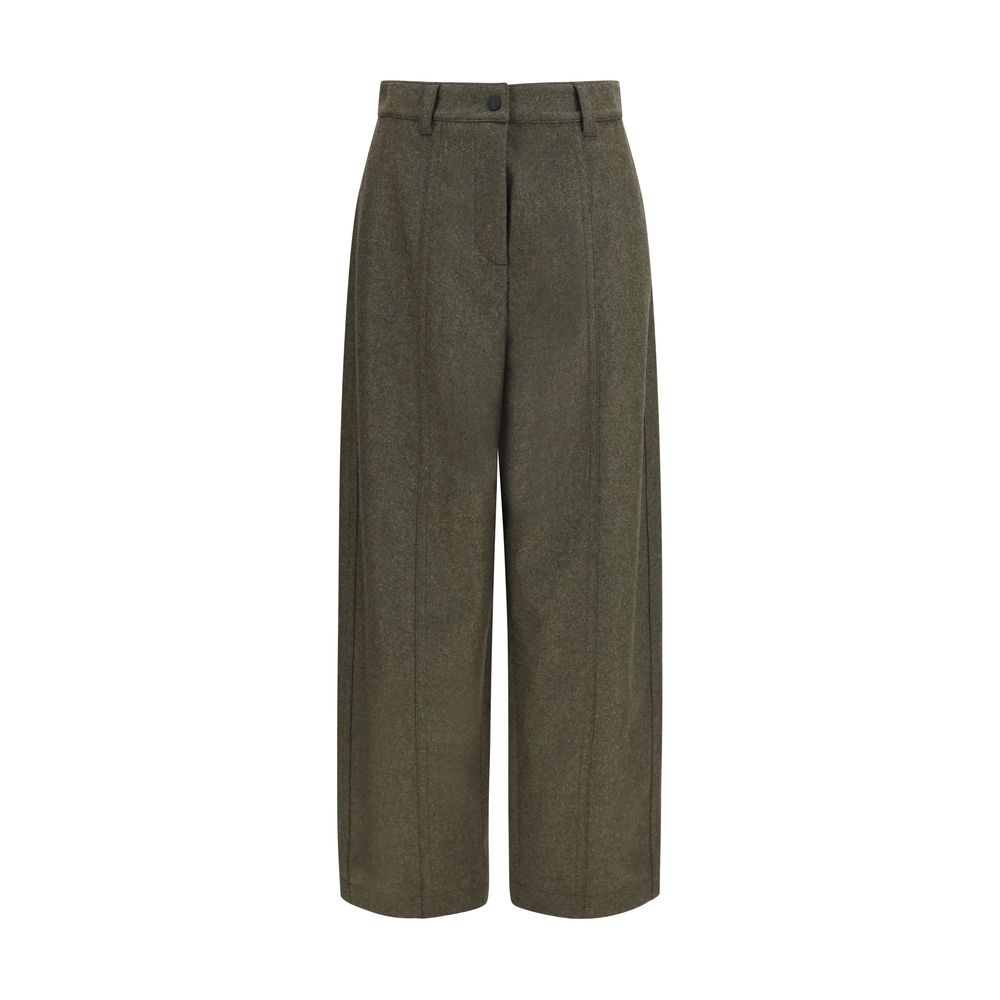 Moncler Grenoble Bicolor Wool Aries Casual Pants