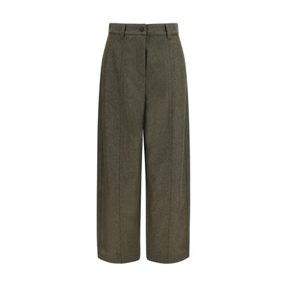Moncler Grenoble Bicolor Wool Aries Casual Pants