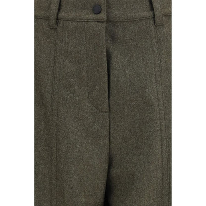 Moncler Grenoble Bicolor Wool Aries Casual Pants