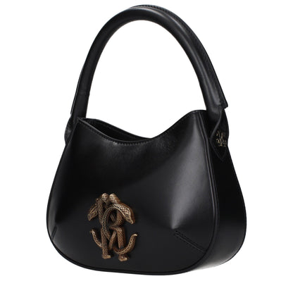 Sac à main Roberto Cavalli en cuir noir