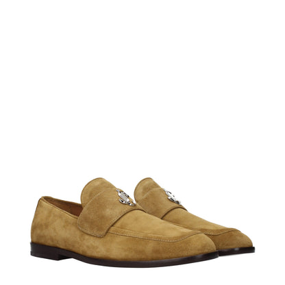 Mocassins à enfiler en cuir marron Jimmy Choo