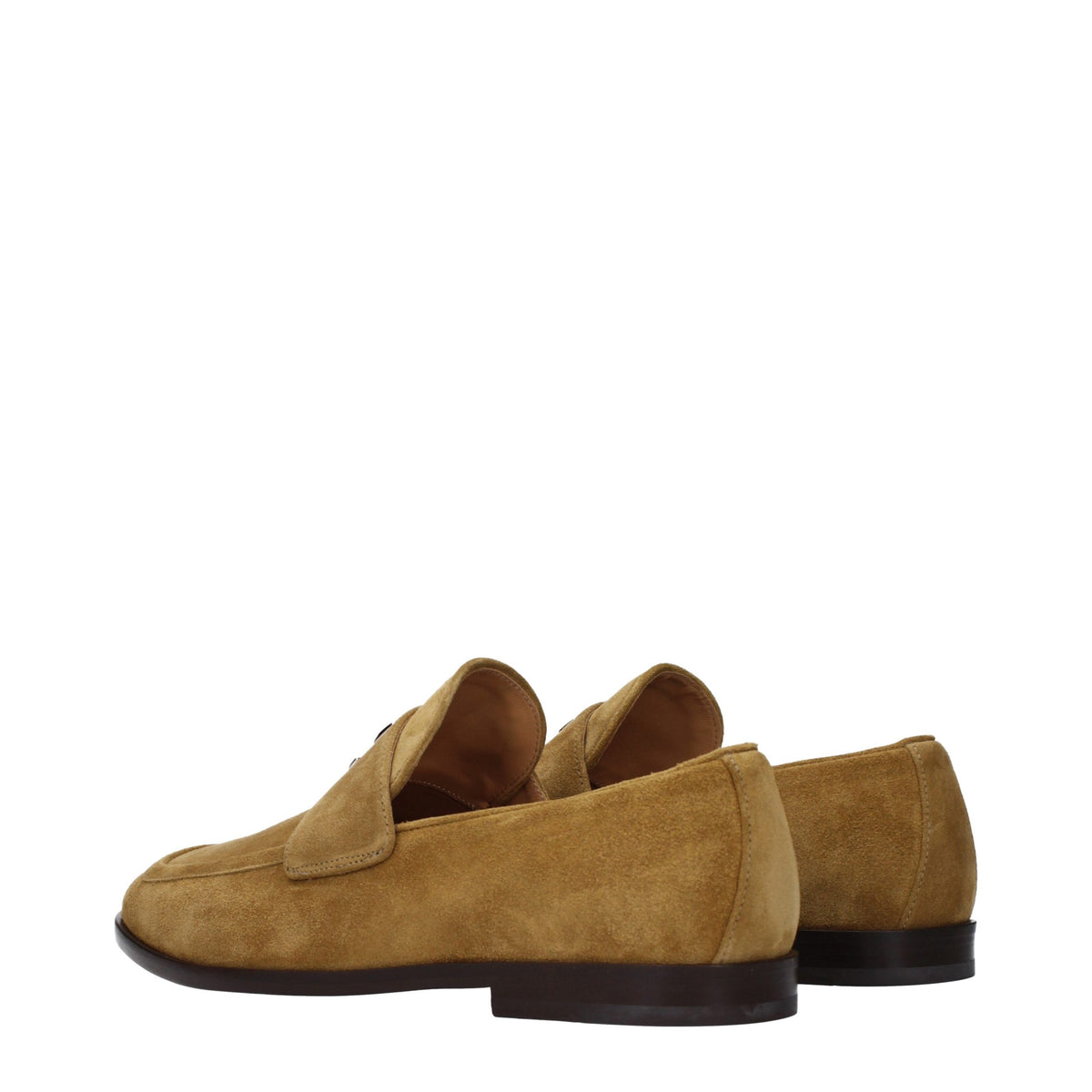 Mocassins à enfiler en cuir marron Jimmy Choo