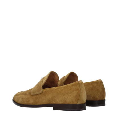 Mocassins à enfiler en cuir marron Jimmy Choo