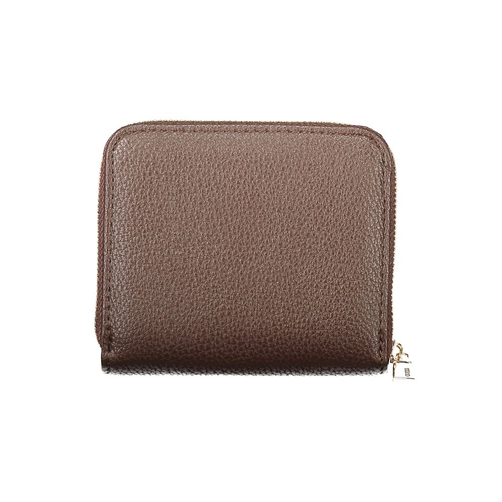 Portefeuille Guess Jeans marron en polyuréthane pour femme