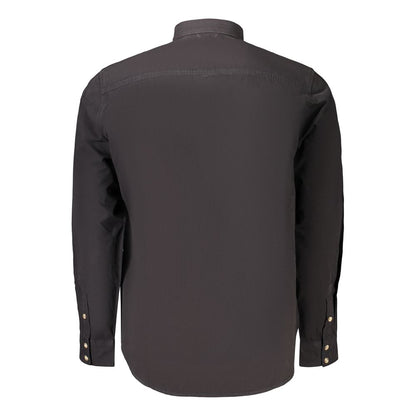 Guess Jeans Black Cotton Men's Shirt