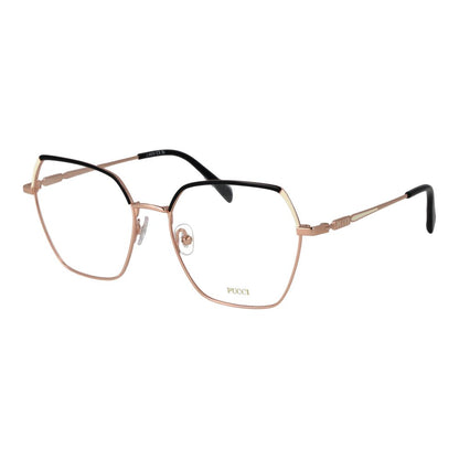 Lunettes Emilio Pucci en métal doré rose (Montures)