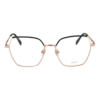 Lunettes Emilio Pucci en métal doré rose (Montures)
