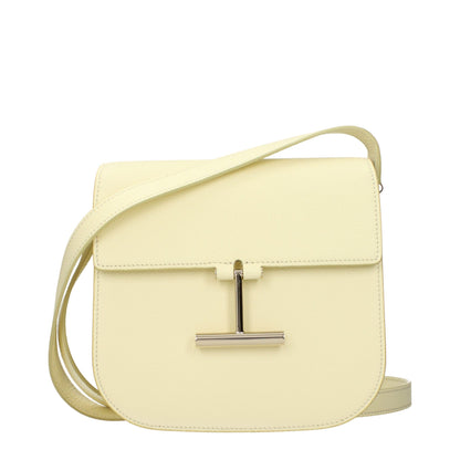 Sac bandoulière Tom Ford en cuir jaune