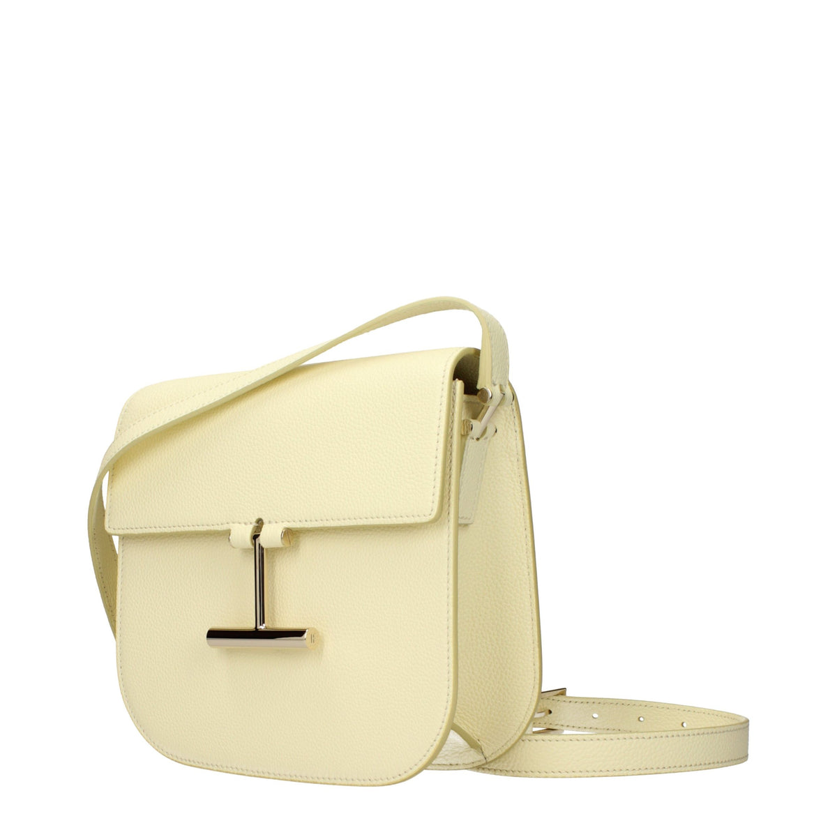 Sac bandoulière Tom Ford en cuir jaune