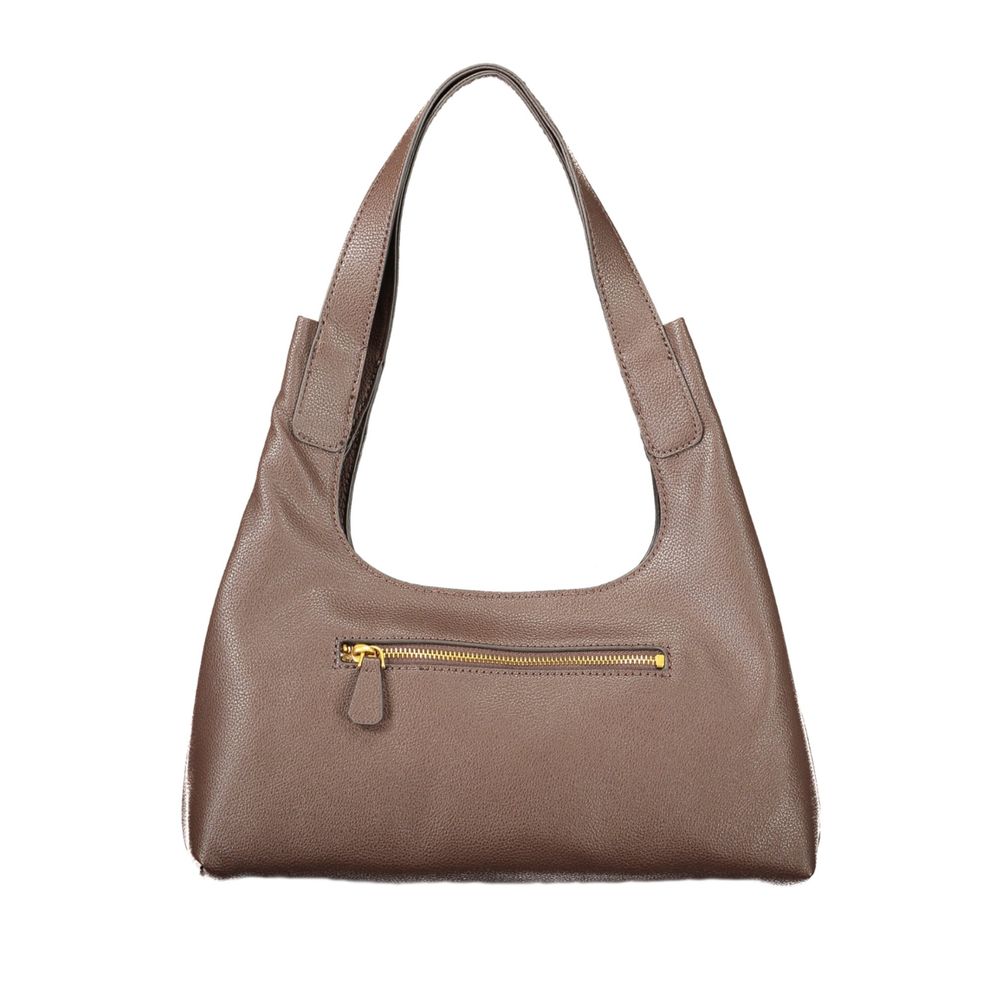 Sac Guess Jeans marron en polyuréthane pour femme