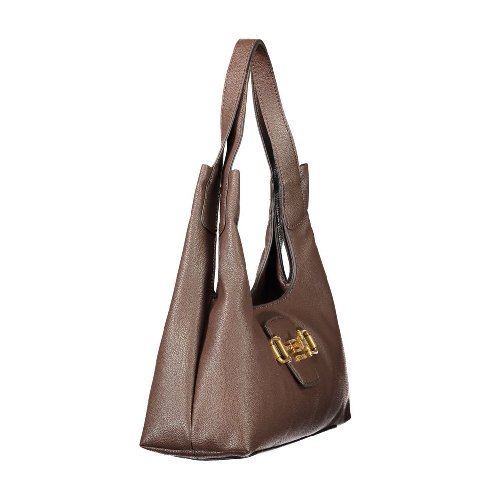 Sac Guess Jeans marron en polyuréthane pour femme