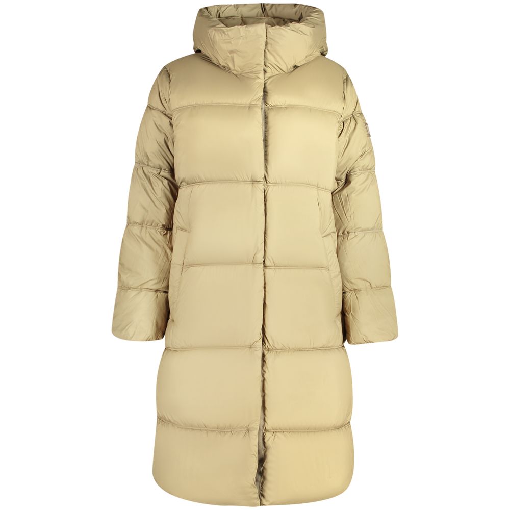 Veste Pepe Jeans Femme Verte en Polyester avec Capuche et Poches