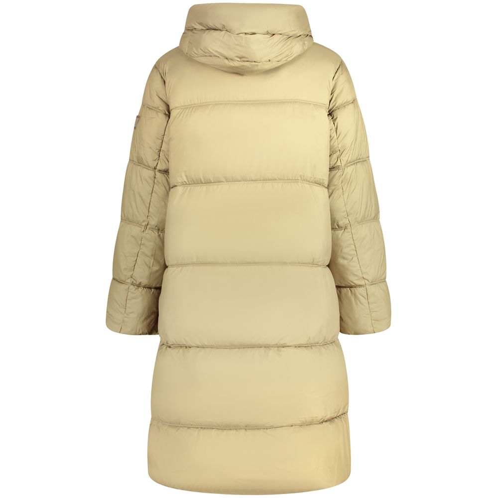 Veste Pepe Jeans Femme Verte en Polyester avec Capuche et Poches