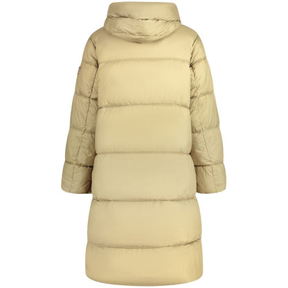 Veste Pepe Jeans Femme Verte en Polyester avec Capuche et Poches