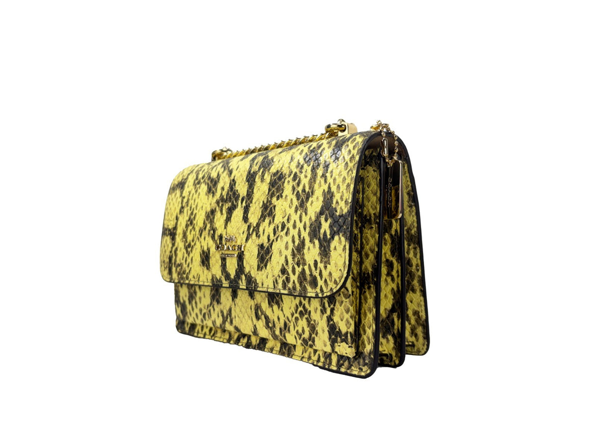 COACH Sac bandoulière Mini Klare en cuir