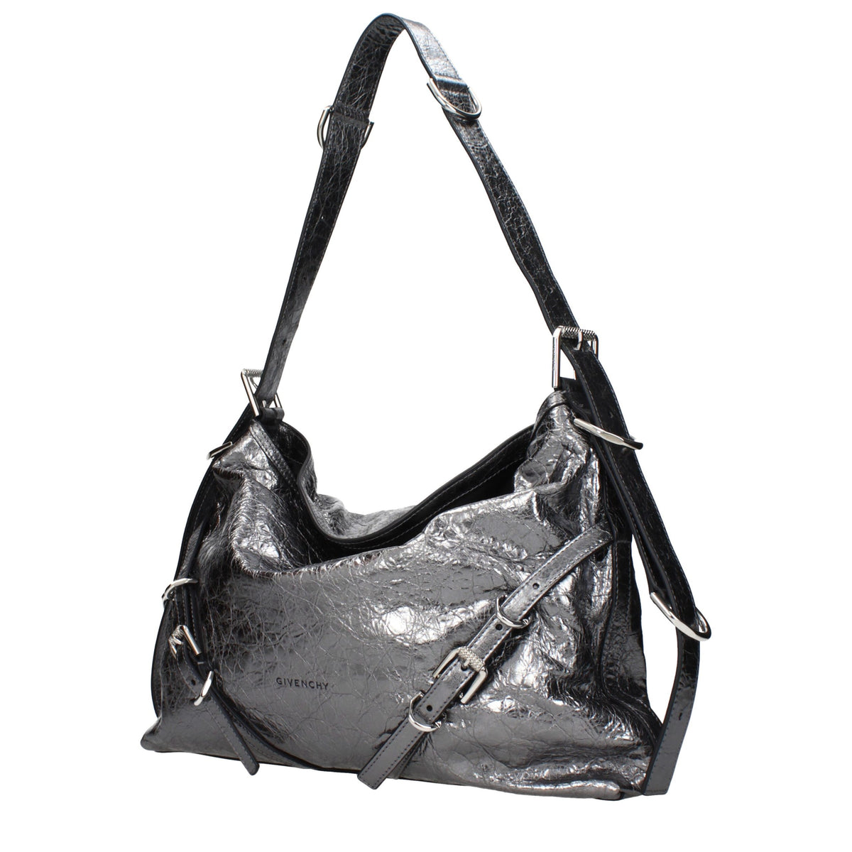 Sac à bandoulière Givenchy en cuir gris