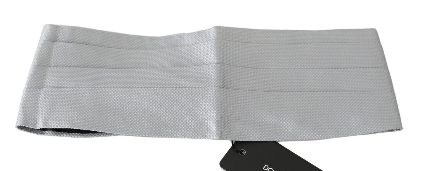 Fajín Dolce & Gabbana gris para hombre 100% seda
