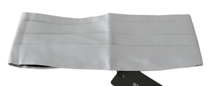 Fajín Dolce & Gabbana gris para hombre 100% seda