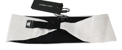 Fajín de seda 100% blanco Dolce & Gabbana para hombre