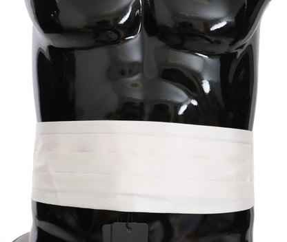 Fajín de seda 100% blanco Dolce & Gabbana para hombre