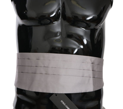Fajín Dolce & Gabbana gris para hombre 100% seda