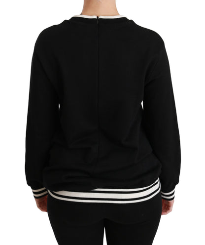 Sudadera negra Rinascimento #DGmillennials de Dolce & Gabbana