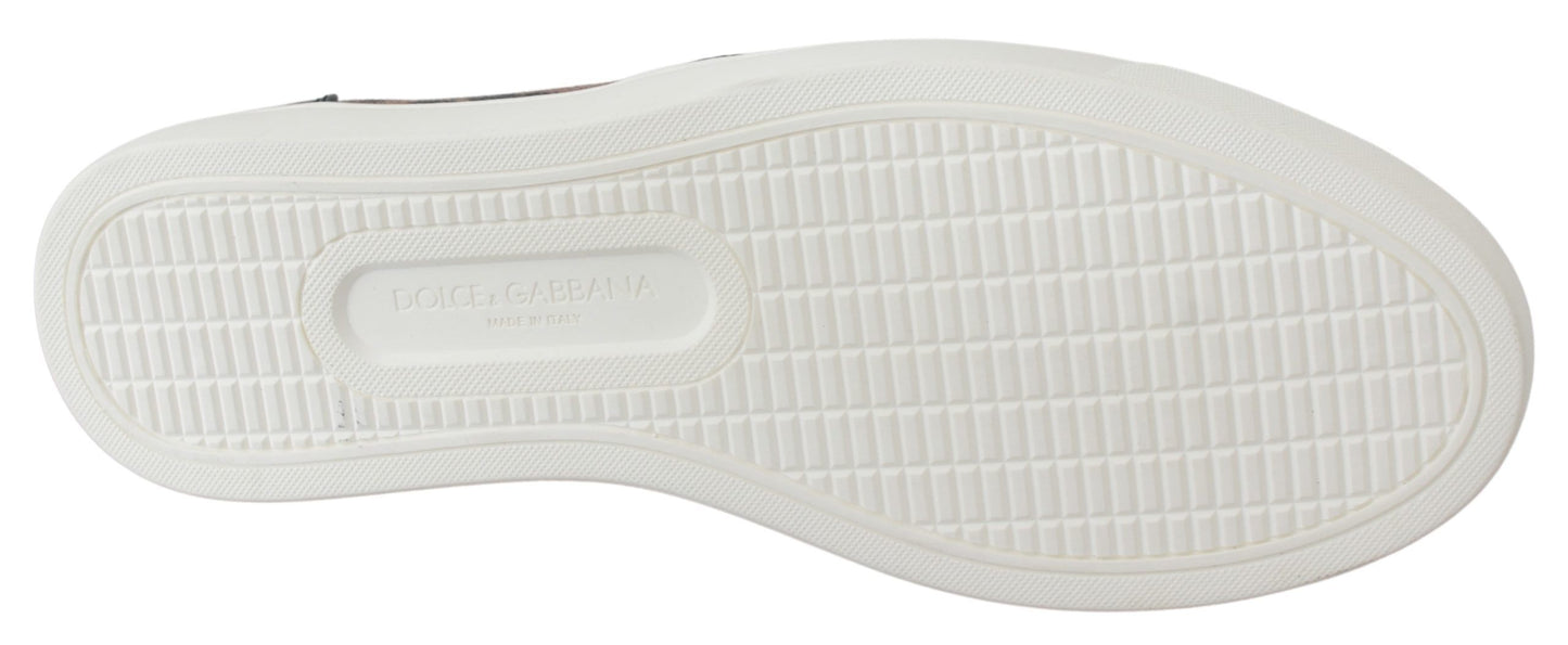 Zapatos Loafers de Leopardo de Cuero Dolce & Gabbana #dgfamily
