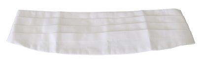 Dolce & Gabbana Faja de algodón blanca para hombre