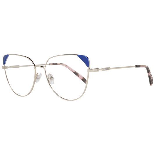 Gafas (montura) Emilio Pucci de metal dorado y plástico