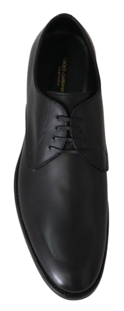 Zapatos Dolce & Gabbana SARTORIA hechos a mano en cuero negro