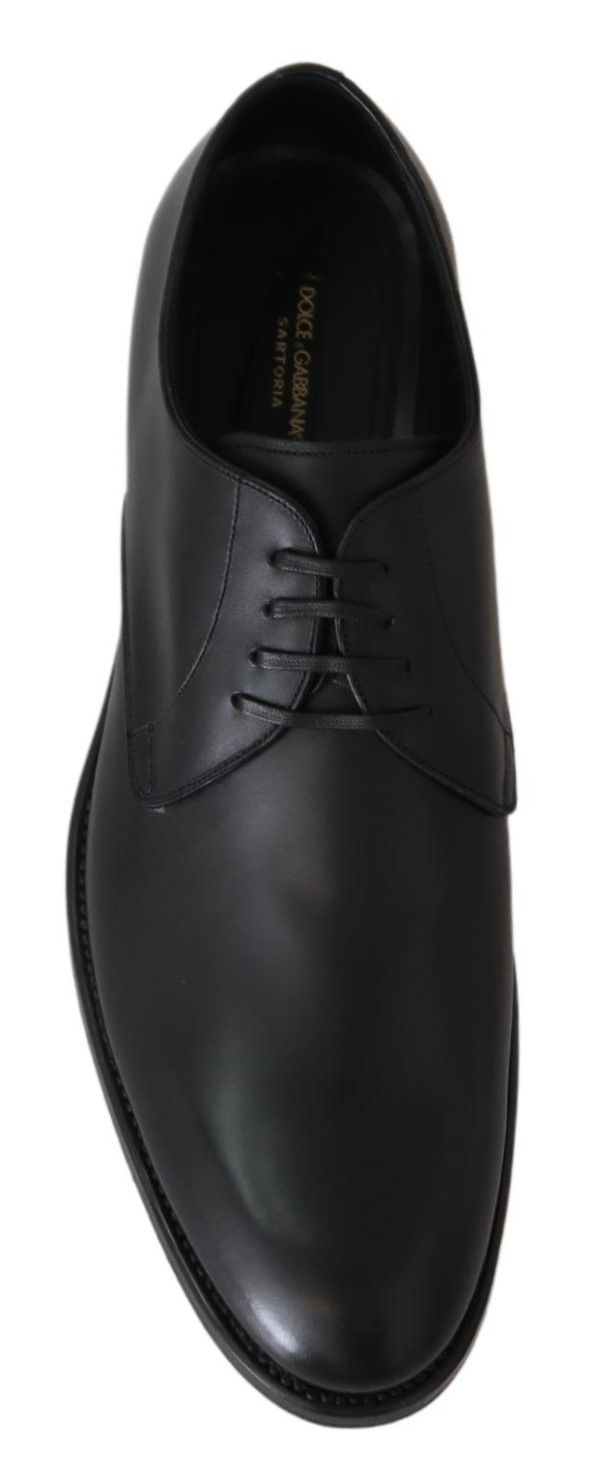 Zapatos Dolce & Gabbana SARTORIA hechos a mano en cuero negro