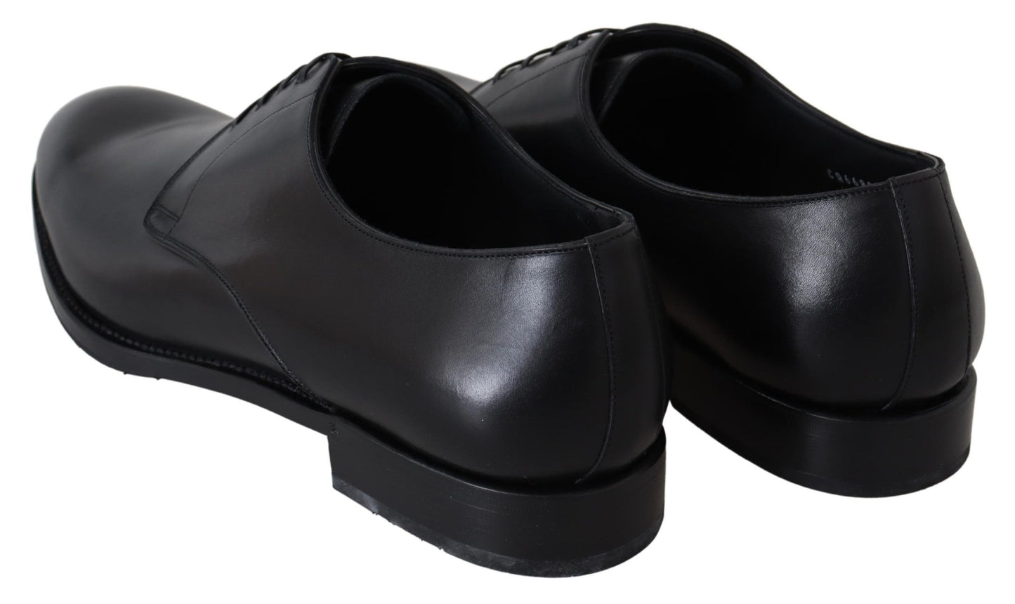 Zapatos Dolce & Gabbana SARTORIA hechos a mano en cuero negro