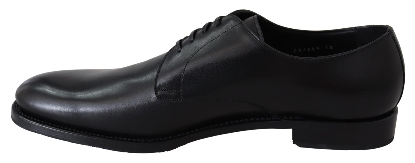 Zapatos Dolce & Gabbana SARTORIA hechos a mano en cuero negro