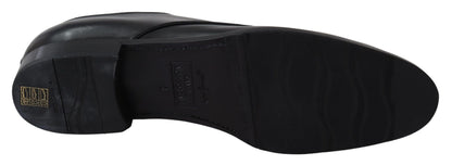 Zapatos Dolce & Gabbana SARTORIA hechos a mano en cuero negro