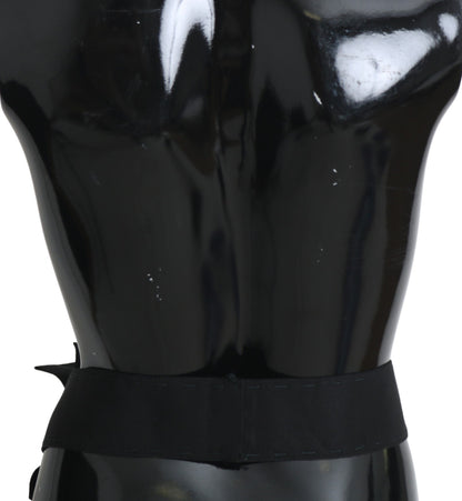 Cinturón SARTORIA ancho Dolce & Gabbana con broche de cristal negro